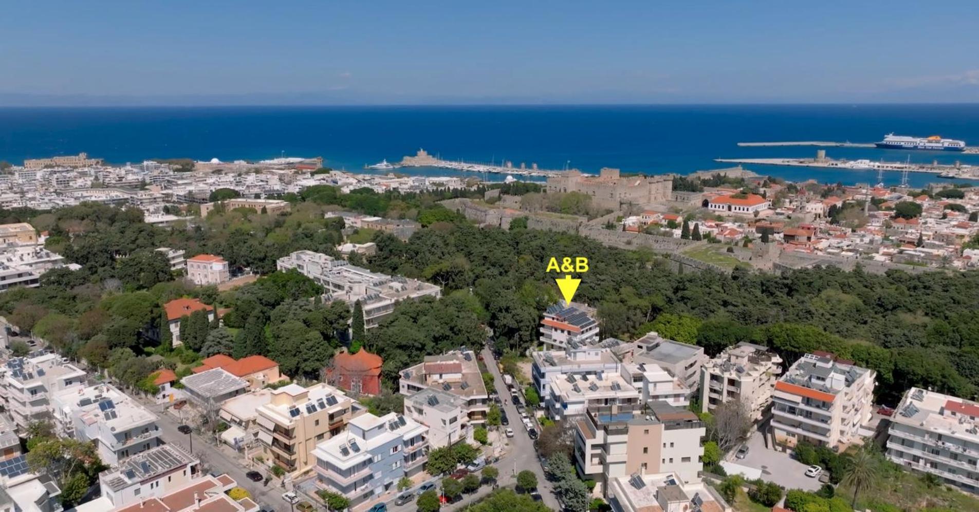 A&B Rhodes City Apartments エクステリア 写真
